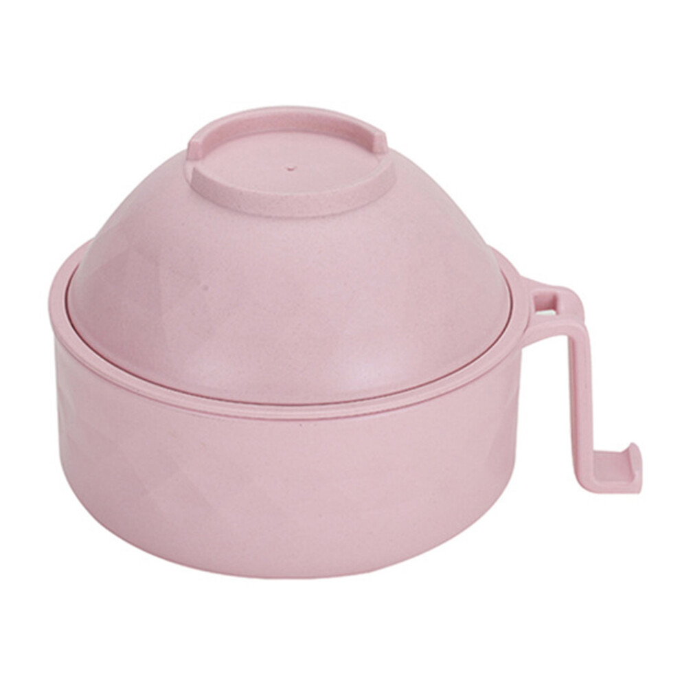 Noodle Bowl Student Ramen Cooker Set, 1200ml, 16x12.5cm, Blue/Pink/Black/Beige-image-OPC-PJJF2ZB-NEW