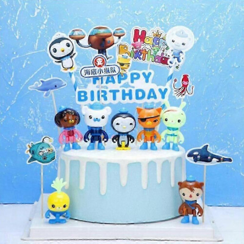 The Octonauts Figures Playset Action Figure Doll Toy Ornament 8pcs/set 1