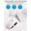 Lebanghui Clip On Reading Light for Bed Headboard, Rechargeable Dimmable 3