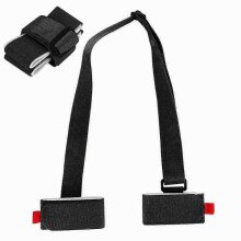 Ski Carrier Holder Carrying Sling Strap Carry Tie Skis Poles Shoulder Handle