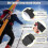 Ski Carrier Holder Carrying Sling Strap Carry Tie Skis Poles Shoulder Handle 3