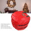24 Inch Red Waterproof Double Layer Christmas Wreath Storage Bag 5