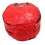 24 Inch Red Waterproof Double Layer Christmas Wreath Storage Bag 6