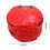 24 Inch Red Waterproof Double Layer Christmas Wreath Storage Bag 3