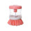 5pcs Liquid adding and washing pot brush, press type automatic liquid adding and washing dishes brush, non greasy and non damaging pot, multifunctiona 1