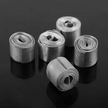 (1.4cm*0.7mm)Lebanghui 5 Rolls Lead Plate Lead Plate For Fishing Enthusiasts