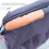 Elastic Brown PU Leather Handle Sleeves for Strollers 2pcs Zip Design 3