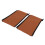 Elastic Brown PU Leather Handle Sleeves for Strollers 2pcs Zip Design 13