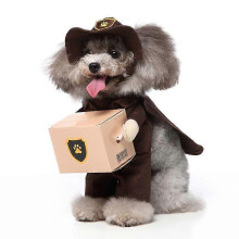 (M)Lebanghui Halloween Christmas clothes standing outfit funny dog transformation outfit small and medium-sized dogs