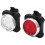 650mA USB Rechargeable LED Bike Bicycle Front Tail Safety Warning Light (Red White Set) 2