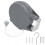 Retractable Clothesline 49.2ft Washing Line Easy Install PVC Cable ABS Shell with Screw Wall Mount Hanger Laundry Accessory 2