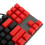 87 Keys Mechanical Keyboard RGB Backlit Blue Switch Wired, Black Red 13