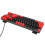 87 Keys Mechanical Keyboard RGB Backlit Blue Switch Wired, Black Red 5
