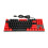 87 Keys Mechanical Keyboard RGB Backlit Blue Switch Wired, Black Red 8