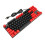 87 Keys Mechanical Keyboard RGB Backlit Blue Switch Wired, Black Red 9