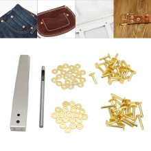 Easy Install Copper Rivets Kit - Rust Proof & Durable for Leather
