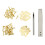 Easy Install Copper Rivets Kit - Rust Proof & Durable for Leather 14