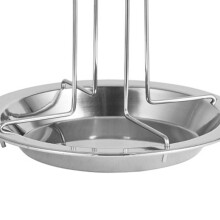 Non-Stick Stainless Steel Chicken Roaster for Perfect Oven BBQ