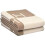 Plaid H felt cashmere blend crochet portable 130x160cm khaki 1