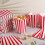 100 pieces popcorn bags, popcorn bags small popcorn boxes red and white 5