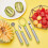 4pcs Fruit Tool Set Fruit Carving Knife Set 5