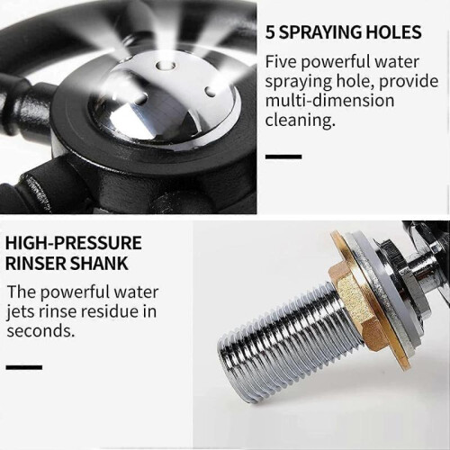Glass Rinser, Bottle Washer, Kitchen Sink Accessories 2