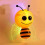 Night Lights Bee Design Light-Controll Baby Wall Night Lights 2