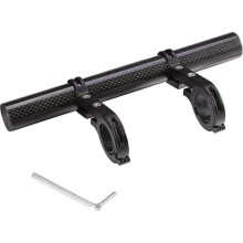 Bike Handlebar Extender Aluminum Alloy Bicycle Handlebar Extender Double Extension for Handlebar of MTB, Motorcycle, E-Bikes Bike with Screwdriver (20