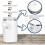 Touchless Automatic Soap Dispenser with Three-Speed Adjustable(White) 4