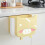 Foldable Kitchen Trash Can, Yellow 2