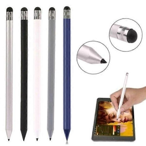For PC Tablet iPad Phone Pen Touch Screen Stylus silver