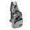 Men's Crossbody Bag, Gray 2