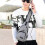 Men's Crossbody Bag, Gray 1