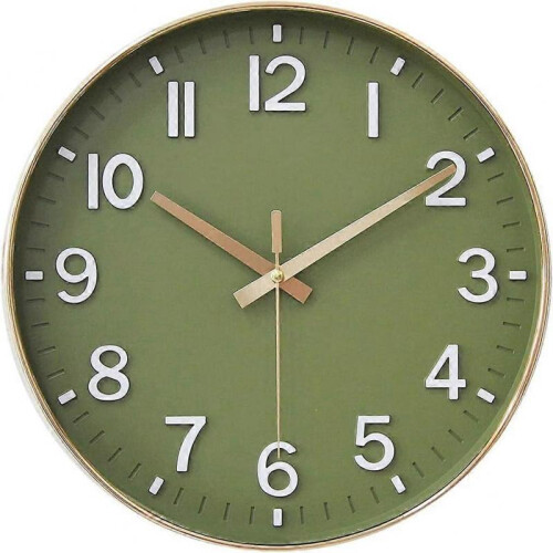 30 cm Large Dial Wall Clock Silent