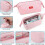Large Pencil Case for Girls Boys, Pink 3