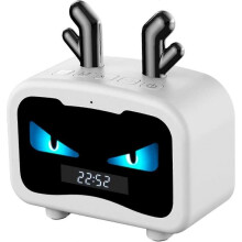Hi-Fi Bathroom Speaker Bluetooth 5.0 with Charging Cable-White Dragon