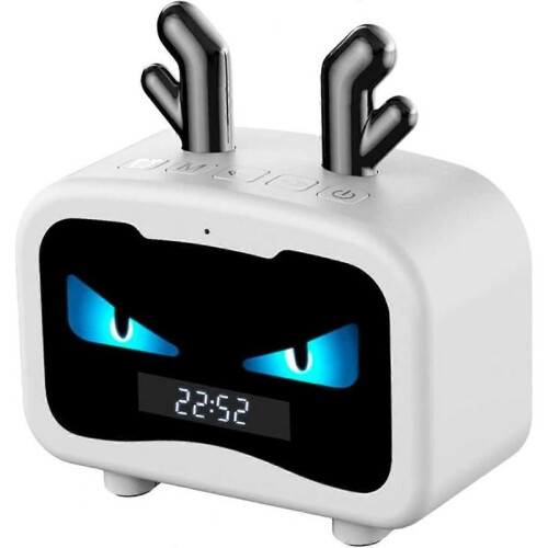 Hi-Fi Bathroom Speaker Bluetooth 5.0 with Charging Cable-White Dragon