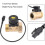 Water Flow Switch, HT-800 G1 Thread 220V Water Pump Flow Sensor Automatic Control Switch, with Stable Performance, High Temperature Resistant 3