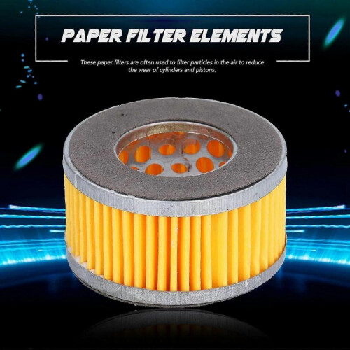Engine Air Filter, 5Pcs Paper Filter Elements Air Compressor Vacuum Pump Filtering Accessories Replacement 2