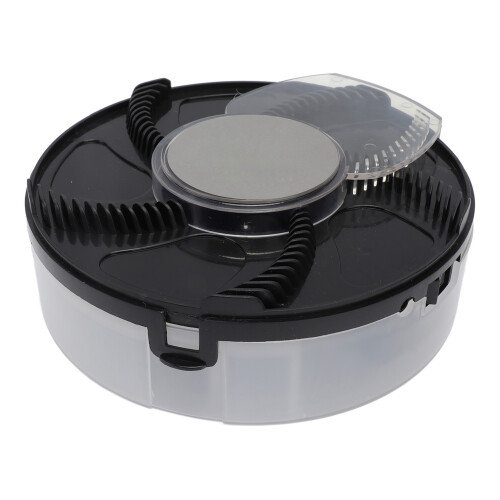 Electric USB Fly Trap with 1200mAh Battery, Quiet Washable, Black