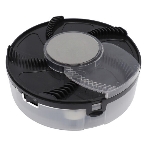 Electric USB Fly Trap with 1200mAh Battery, Quiet Washable, Black 2