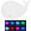 1200mAH USB Night Light 7 Colors Whale Shaped 1.3WWhite 2