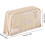 Foldable Pencil Bag Case Storage Large-Capacity(Brown) 2