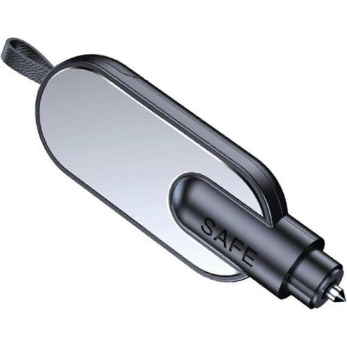 Car Safety Hammer - Window Breaker with Seat Belt Cutter