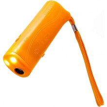 Handheld Dog Repellent Trainer, 3 in 1 with LED Flashlight(Yellow)