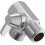 3 Way Shower Diverter,G1/2" T Shape Valve Adapter 1
