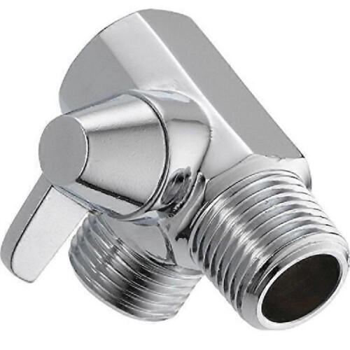 3 Way Shower Diverter,G1/2" T Shape Valve Adapter