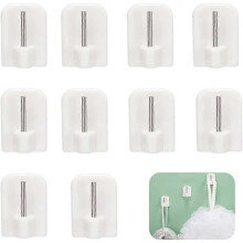 10Pcs Self-adhesive Hooks, Adhesive Hooks