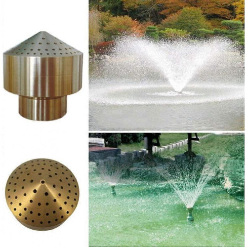 Brass Water Fountain Sprinkle Spray Head(3/4) 2