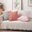 2pcs cushion cover with diamond pattern on both sides, 40x40 cm red 2